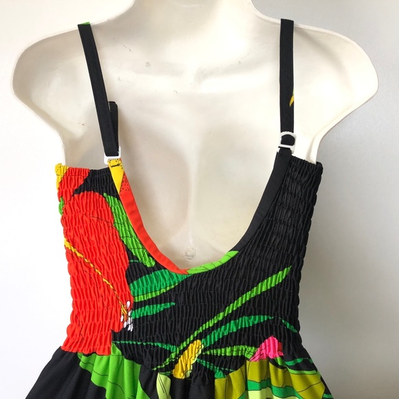 Waltah Clarkes Vintage Dress XS Hawaiian Shops Mod - Picture 5 of 7